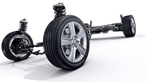 Mercedes-Benz Frame Repaired frame damage of a Mercedes-Benz.